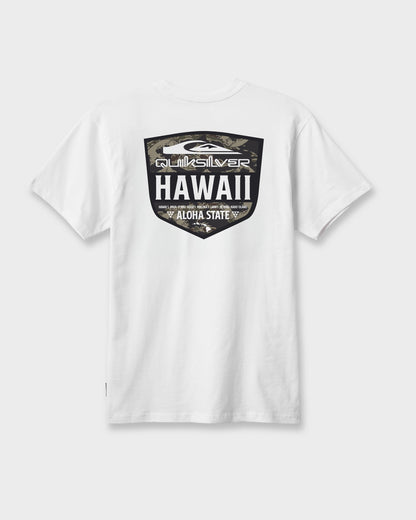 Hi Shield Classic T-shirt - White Quick Silver White