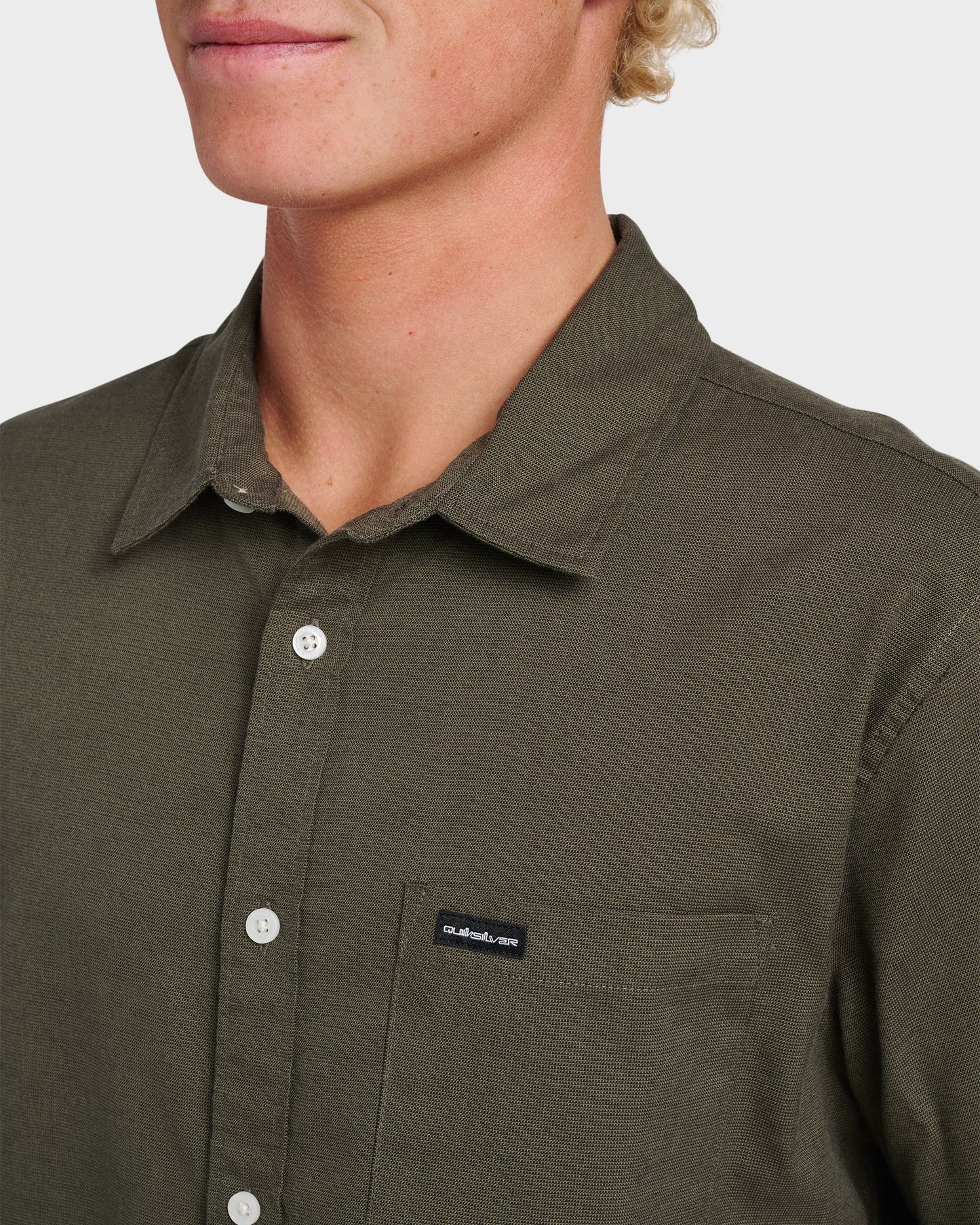 Shoreline Classic Short Sleeve Shirt - Grape Leaf Quick Silver Grape Leaf