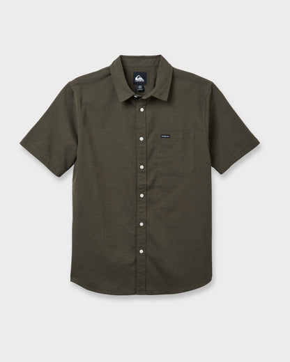 Shoreline Classic Short Sleeve Shirt - Grape Leaf Quick Silver Grape Leaf
