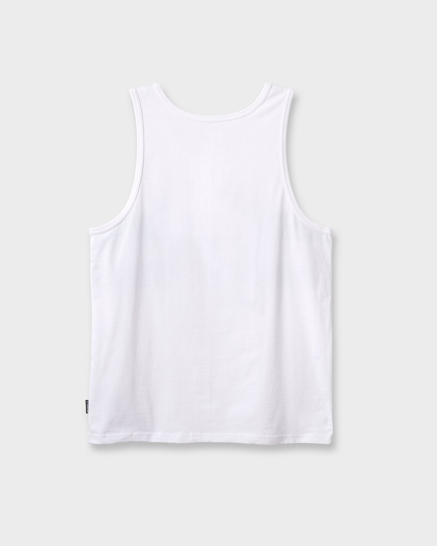 Og Stripe Tank - White Quick Silver White