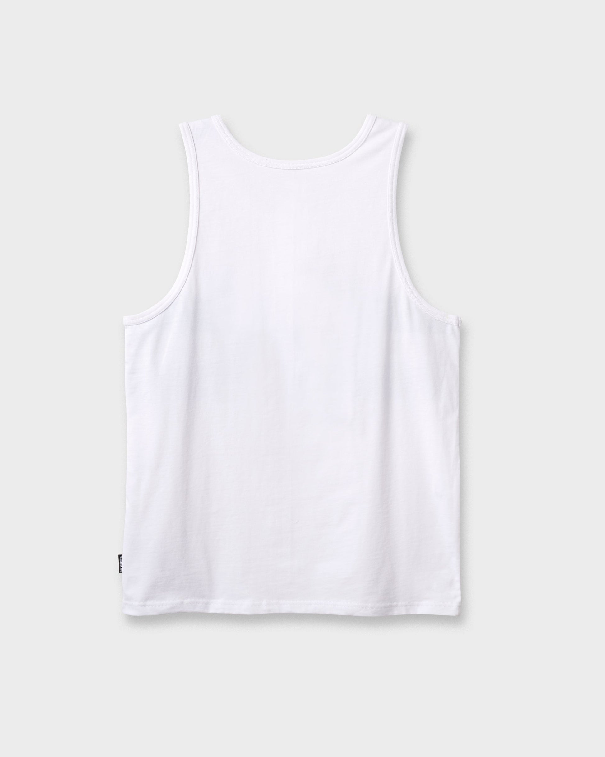 Og Stripe Tank - White Quick Silver White