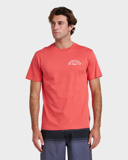 Sunrise Arch Classic T-shirt - Mineral Red Quick Silver Mineral Red