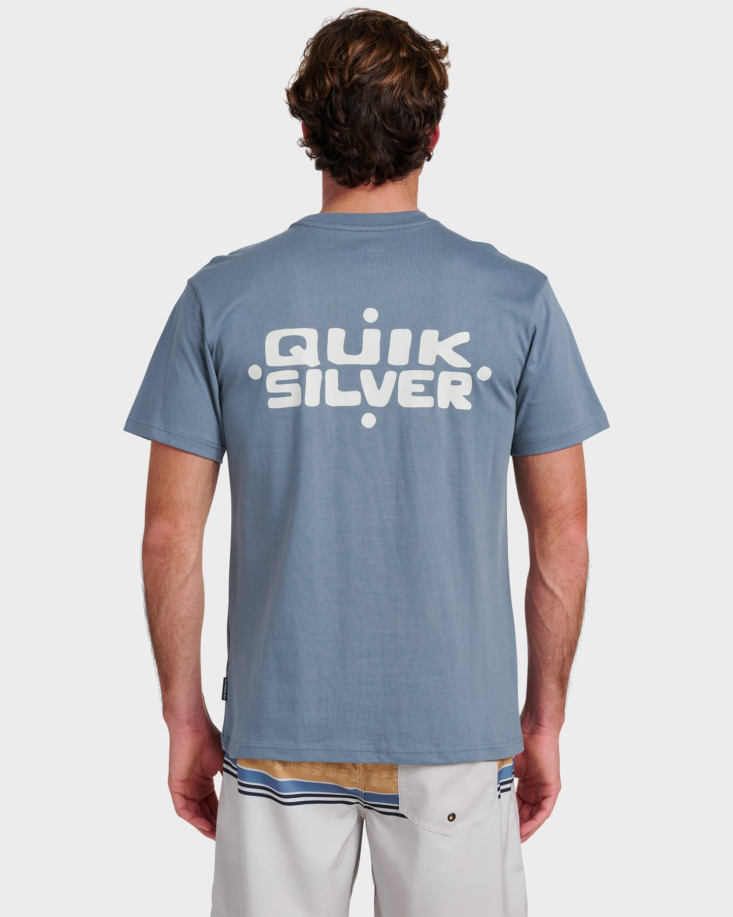 Primitive Scripture Classic T-shirt - China Blue Quick Silver China Blue