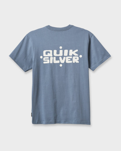 Primitive Scripture Classic T-shirt - China Blue Quick Silver China Blue