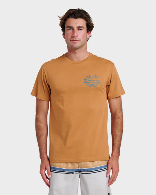Mirrored Classic T-shirt - Almond Quick Silver Almond