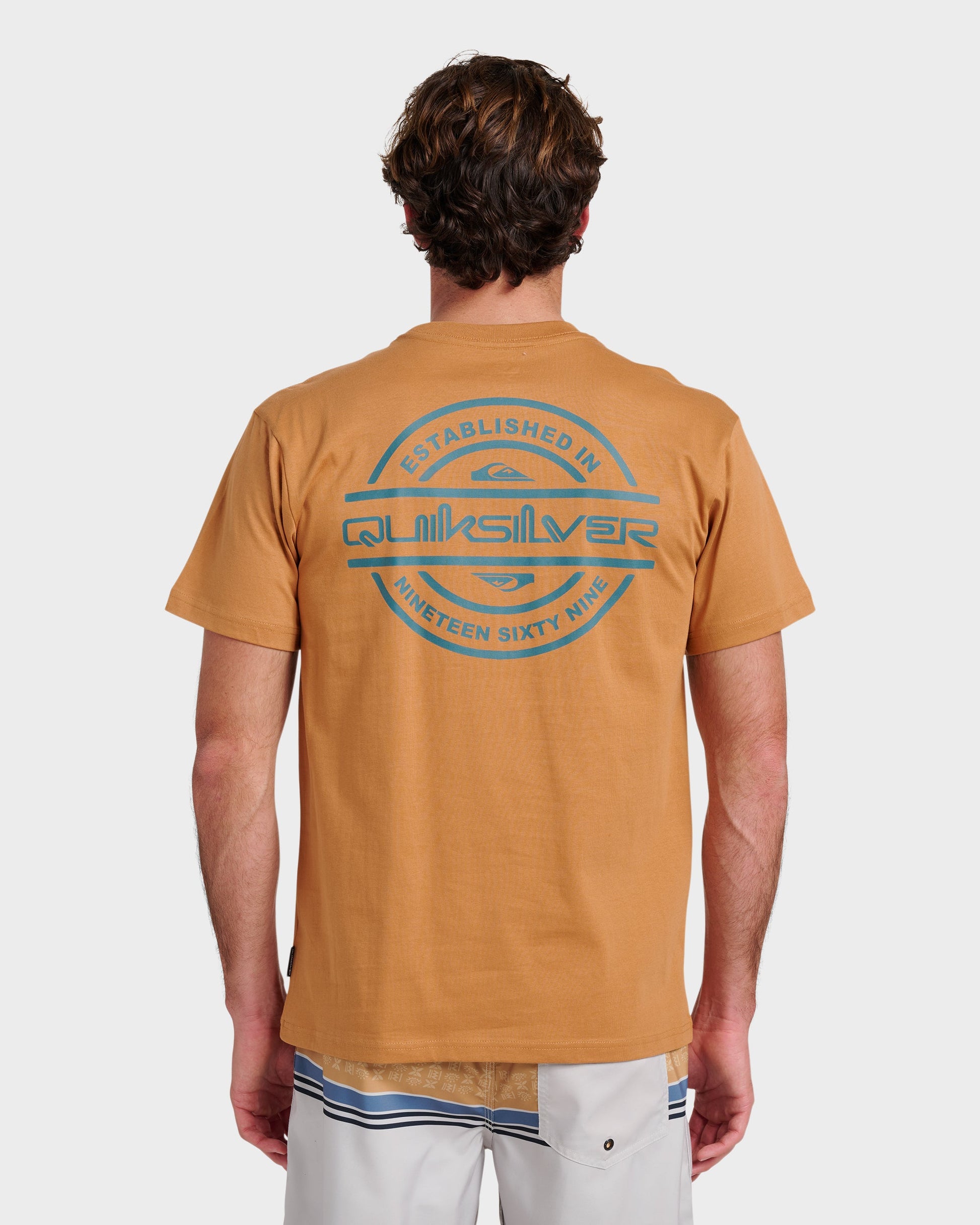 Mirrored Classic T-shirt - Almond Quick Silver Almond