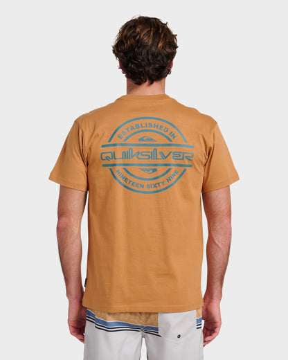Mirrored Classic T-shirt - Almond Quick Silver Almond