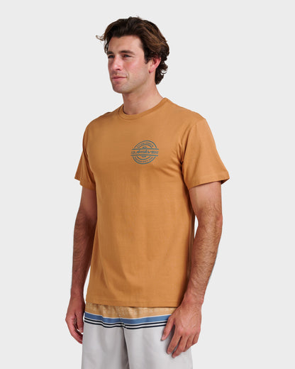 Mirrored Classic T-shirt - Almond Quick Silver Almond