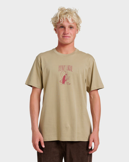 Heavy Local Classic T-shirt - Seneca Rock Quick Silver Seneca Rock