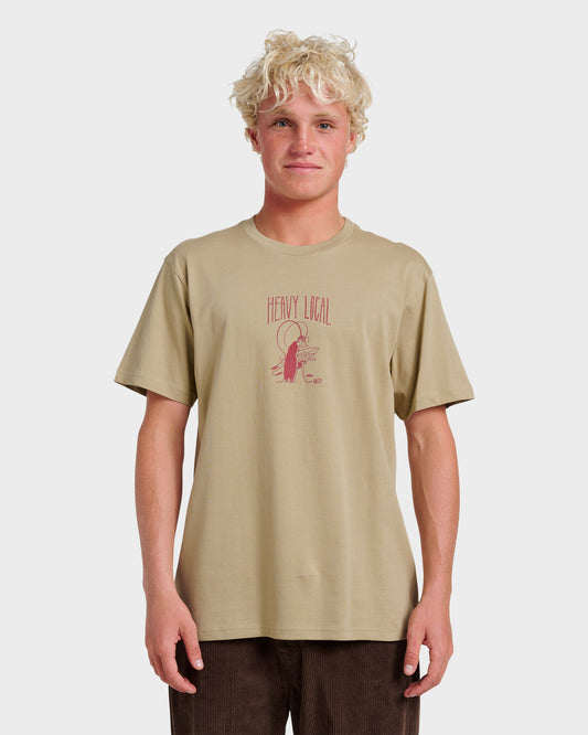 Heavy Local Classic T-shirt - Seneca Rock Quick Silver Seneca Rock