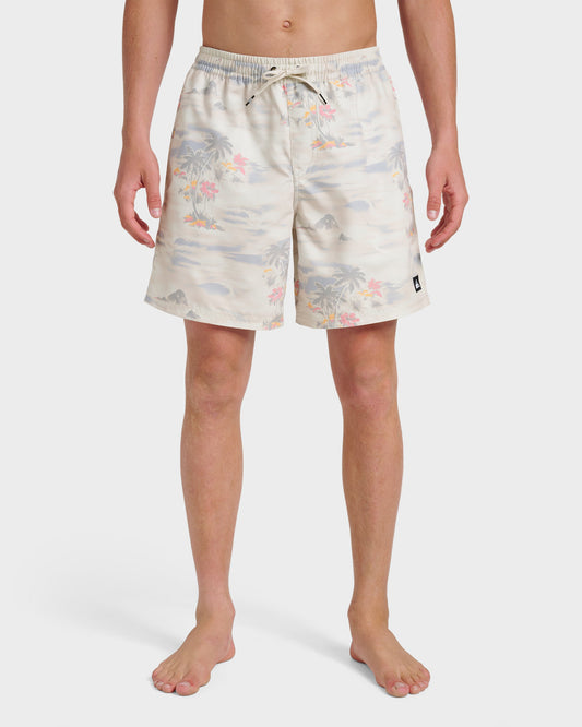 Everyday Tropical Surf 17" Swim Trunks - Moonstruck Quick Silver Moonstruck
