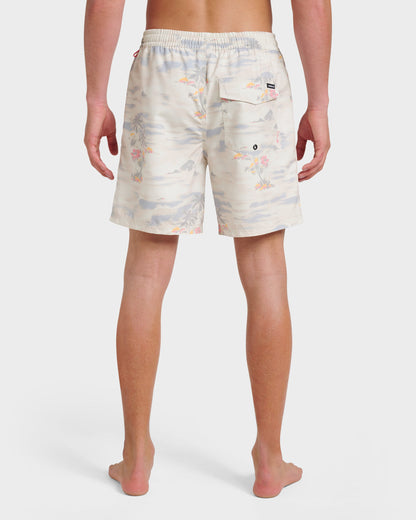 Everyday Tropical Surf 17" Swim Trunks - Moonstruck Quick Silver Moonstruck