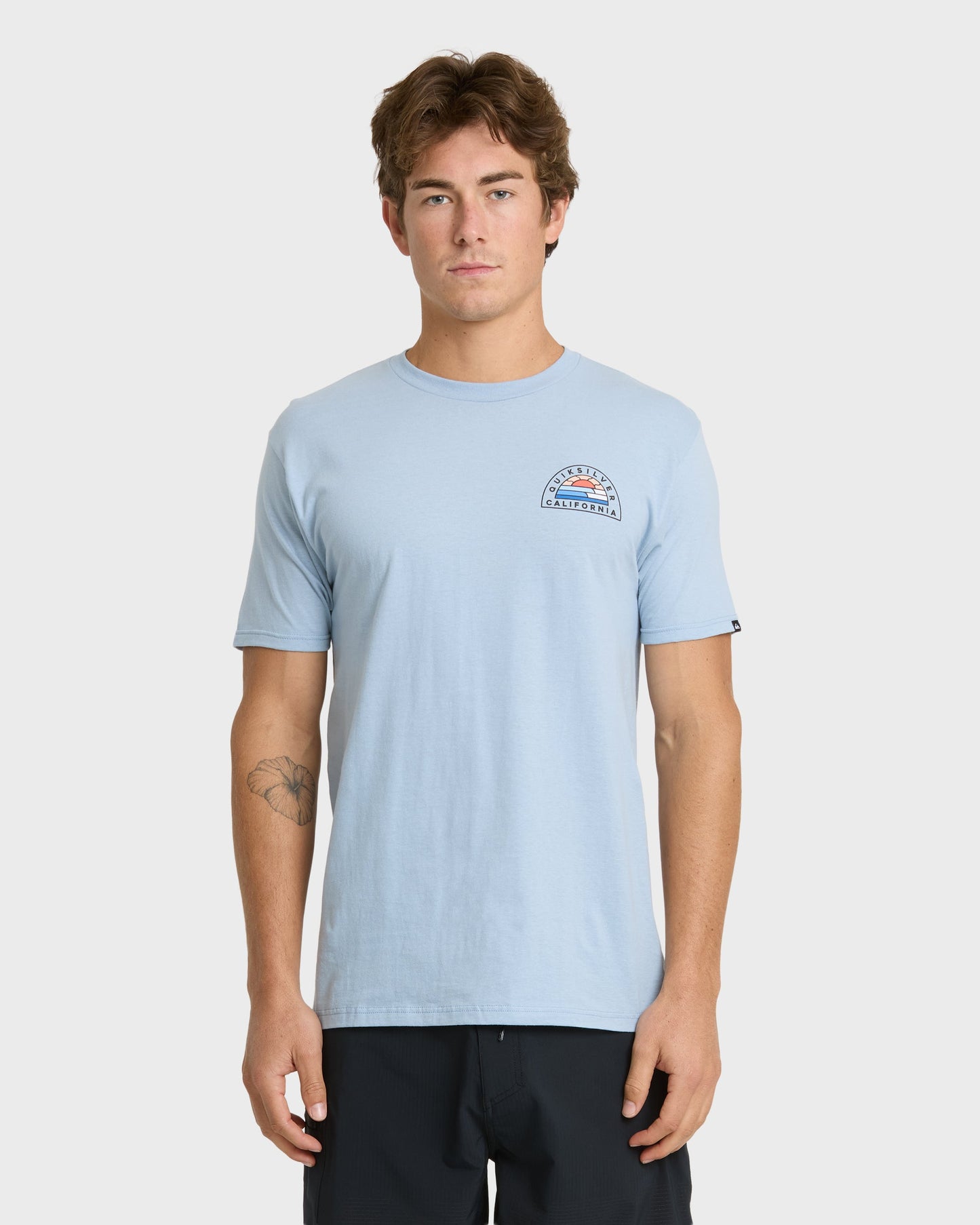 Ca Peelers T-Shirt - Ashley Blue Quick Silver Ashley Blue