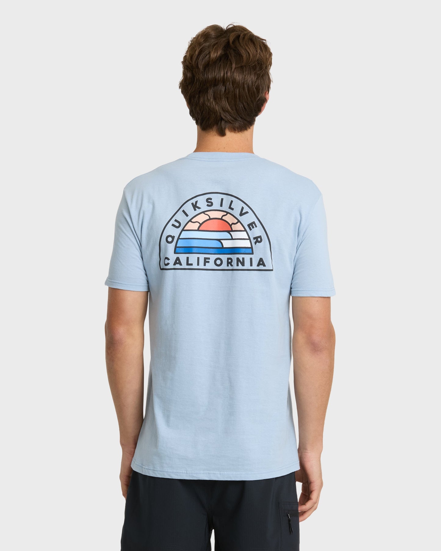 Ca Peelers T-Shirt - Ashley Blue Quick Silver Ashley Blue