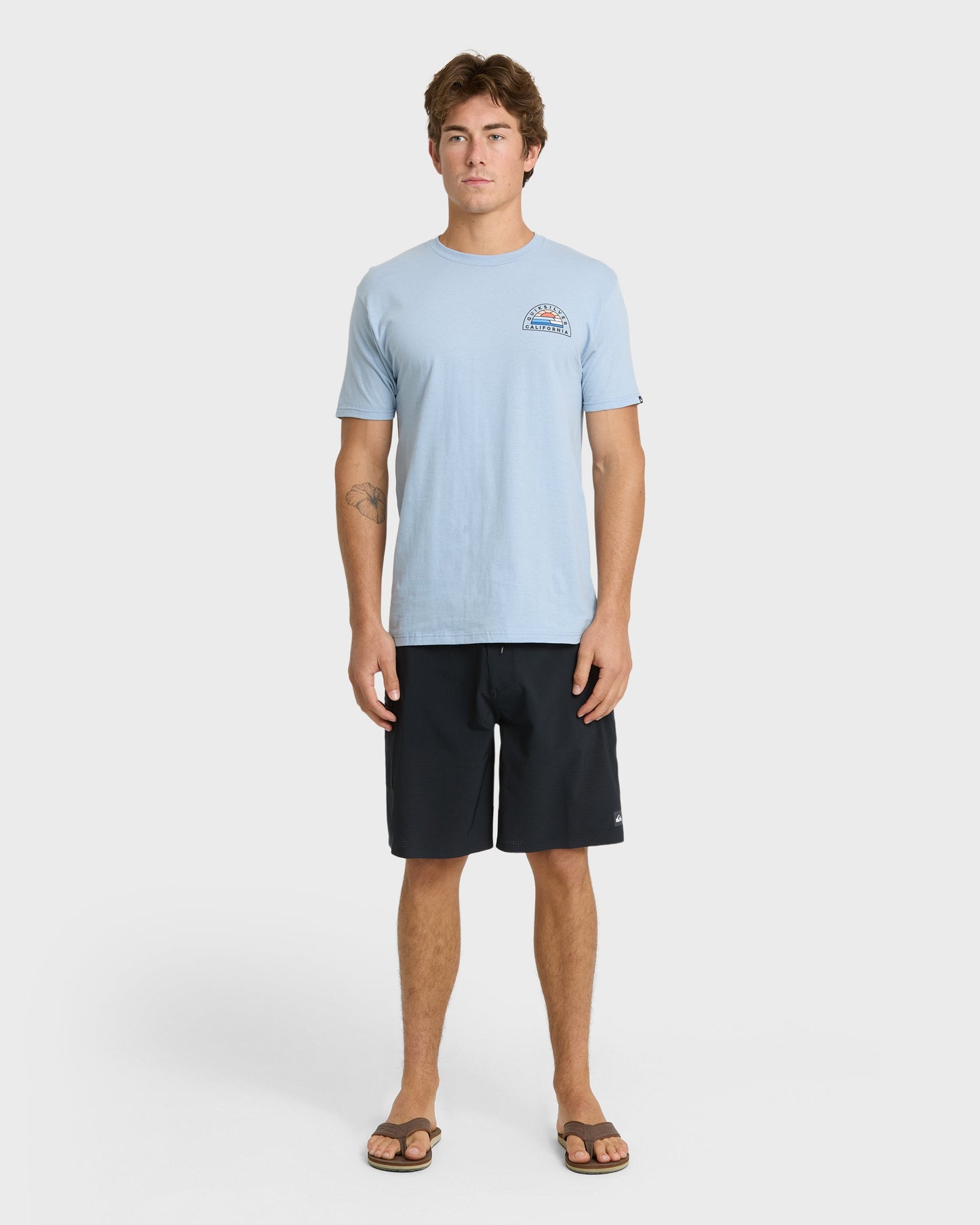 Ca Peelers T-Shirt - Ashley Blue Quick Silver Ashley Blue