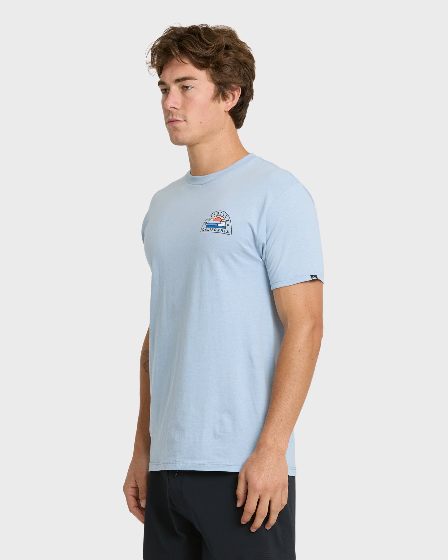 Ca Peelers T-Shirt - Ashley Blue Quick Silver Ashley Blue