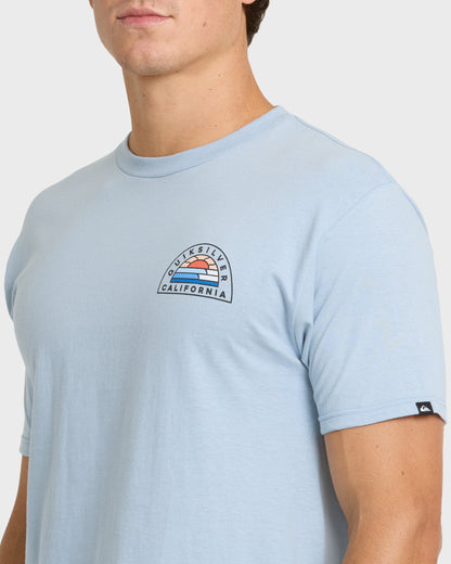 Ca Peelers T-Shirt - Ashley Blue Quick Silver Ashley Blue