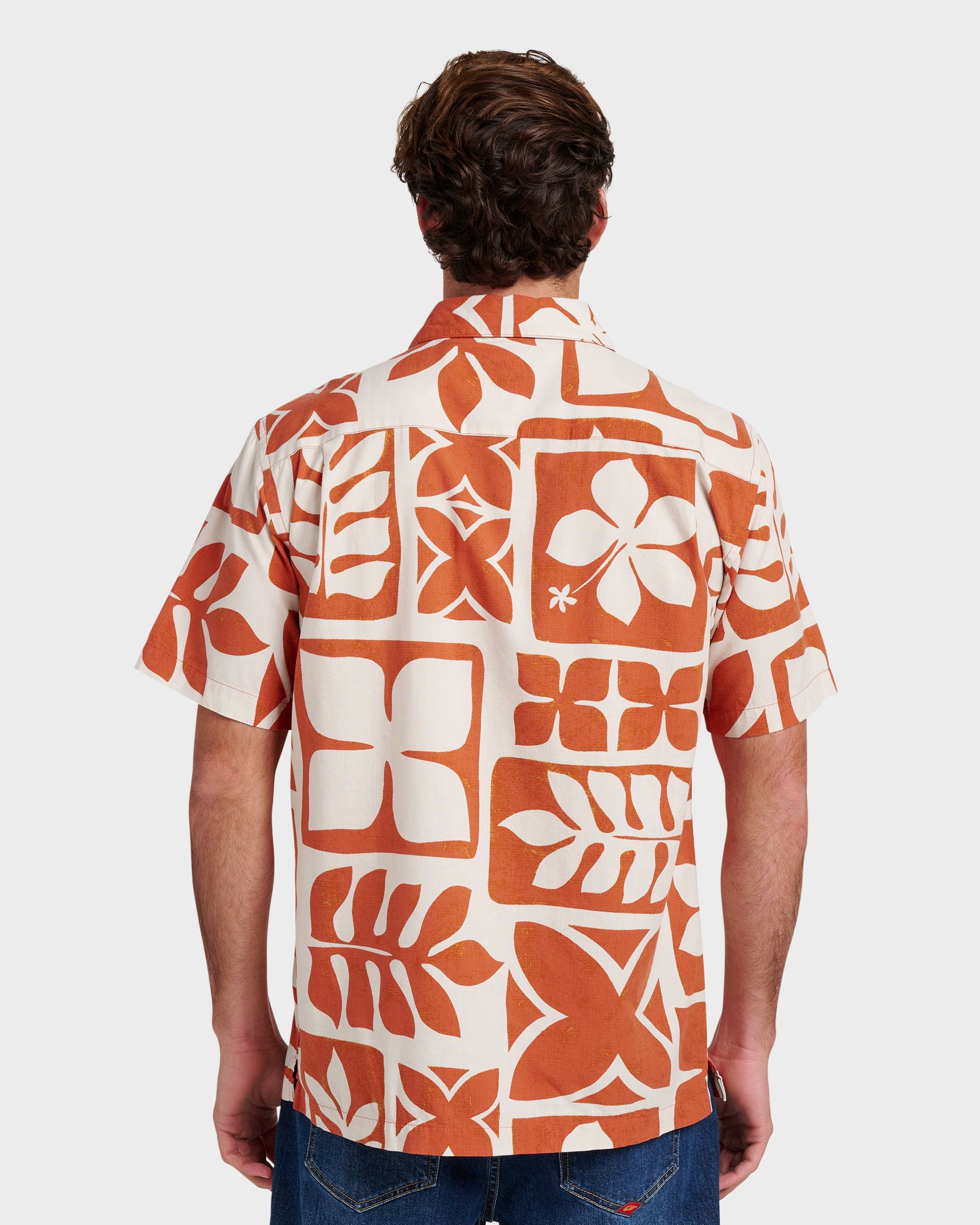 Waterman Tiki Island Shirt - Hot Sauce Quick Silver Hot Sauce