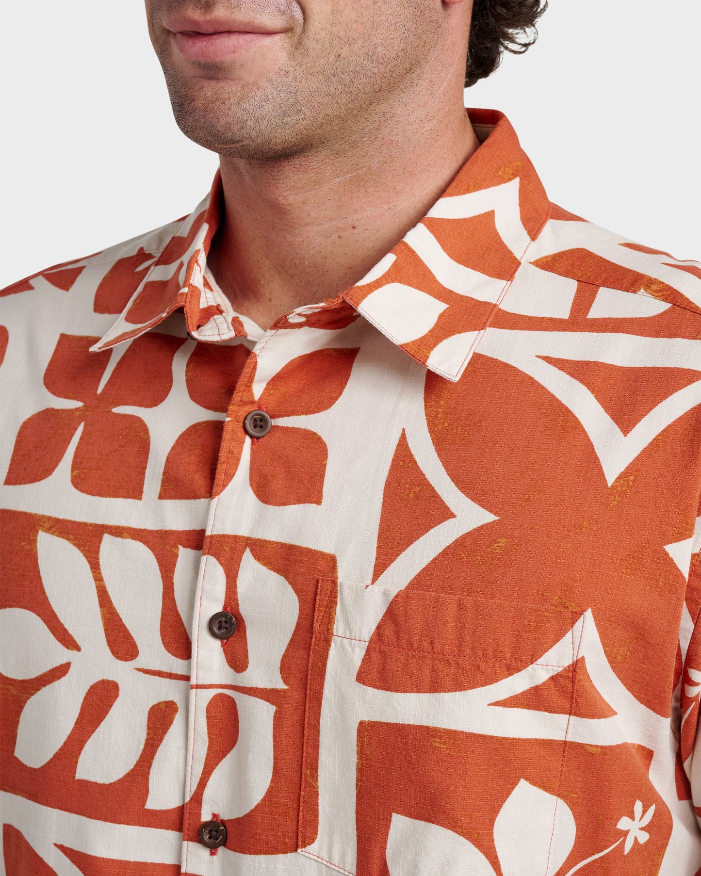 Waterman Tiki Island Shirt - Hot Sauce Quick Silver Hot Sauce