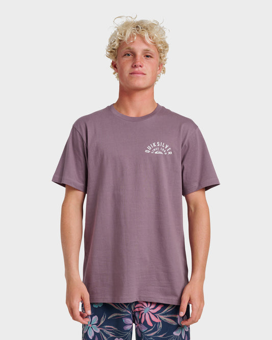 Sunrise Arch Classic T-shirt - Vintage Violet Quick Silver Vintage Violet