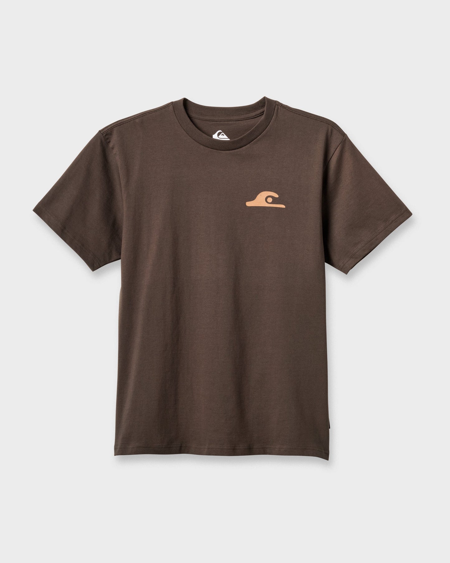 Primitive Scripture Classic T-shirt - Chocolate Brown Quick Silver Chocolate Brown