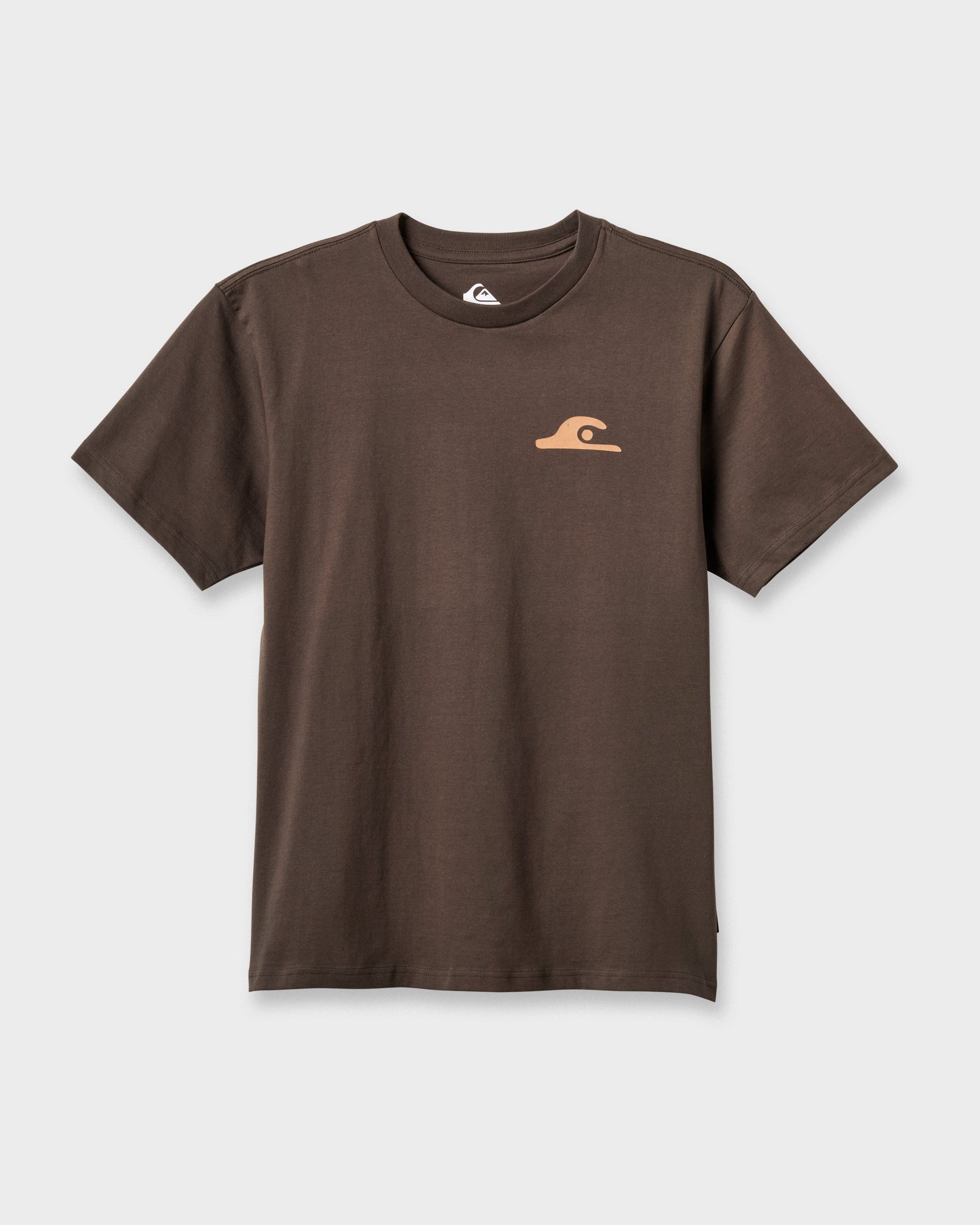 Primitive Scripture Classic T-shirt - Chocolate Brown Quick Silver Chocolate Brown
