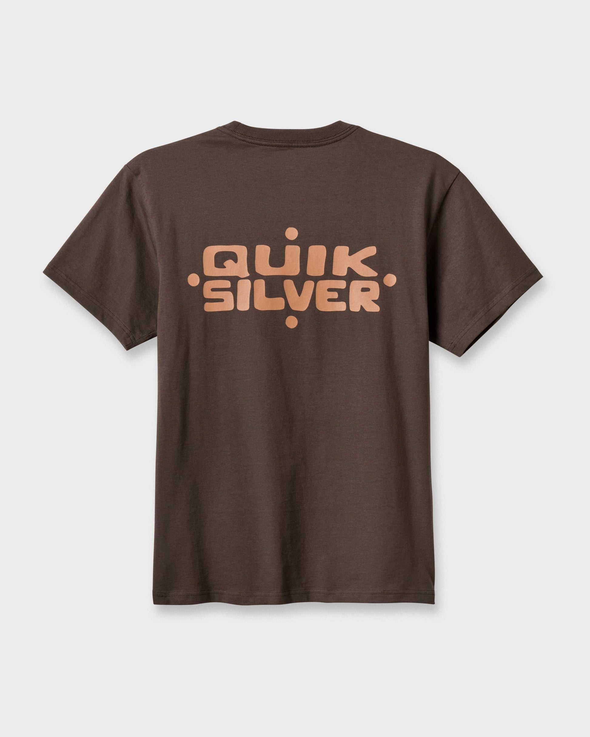 Primitive Scripture Classic T-shirt - Chocolate Brown Quick Silver Chocolate Brown