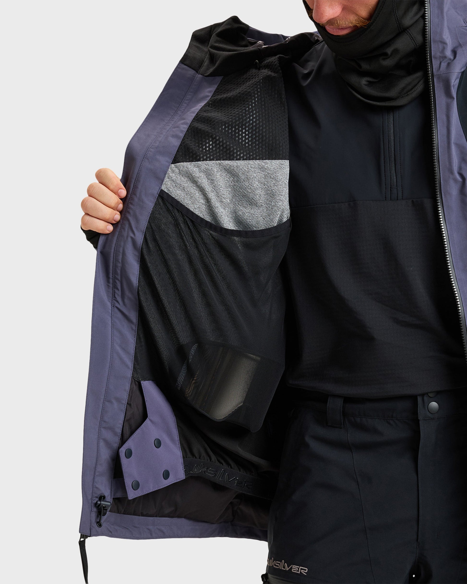 Forever Stretch GORE-TEX Snow Jacket - Graystone Quick Silver Graystone