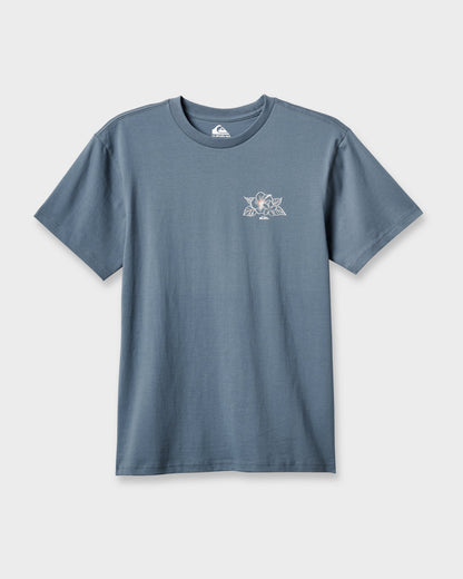Floral Needs Classic T-shirt - China Blue Quick Silver China Blue