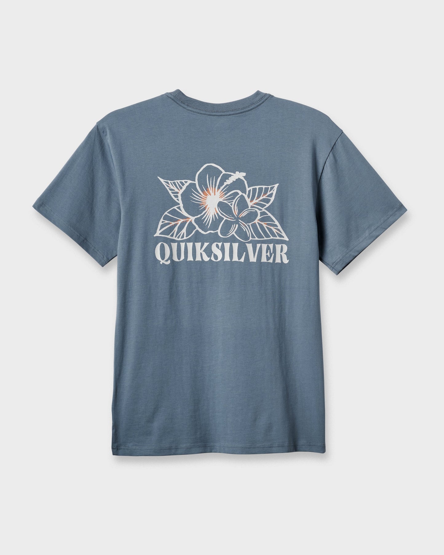 Floral Needs Classic T-shirt - China Blue Quick Silver China Blue