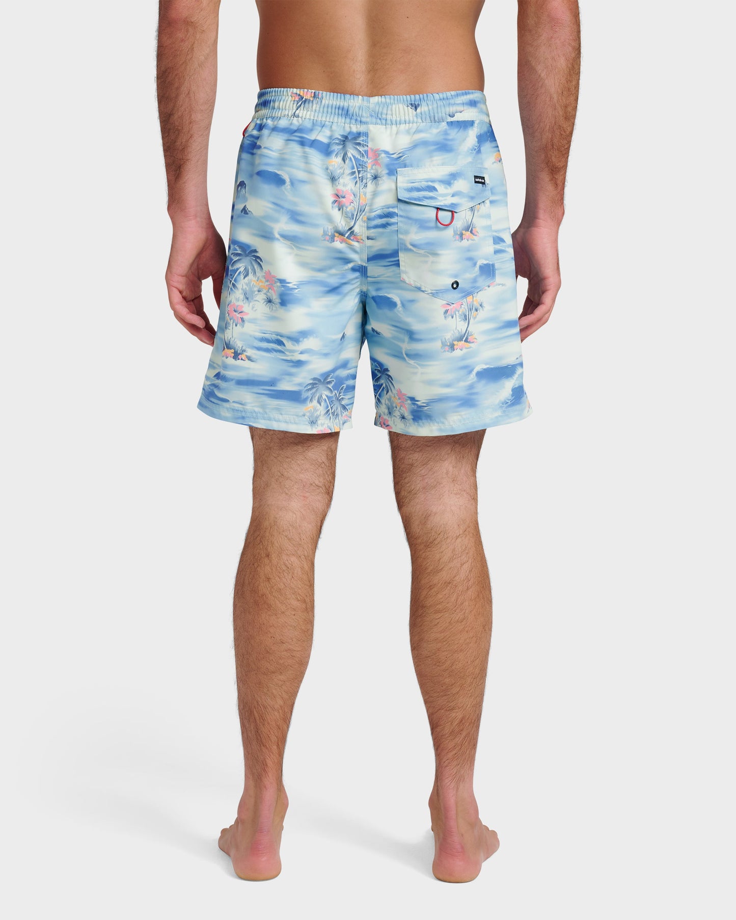 Everyday Tropical Surf 17" Swim Trunks - Total Eclipse Quick Silver Total Eclipse