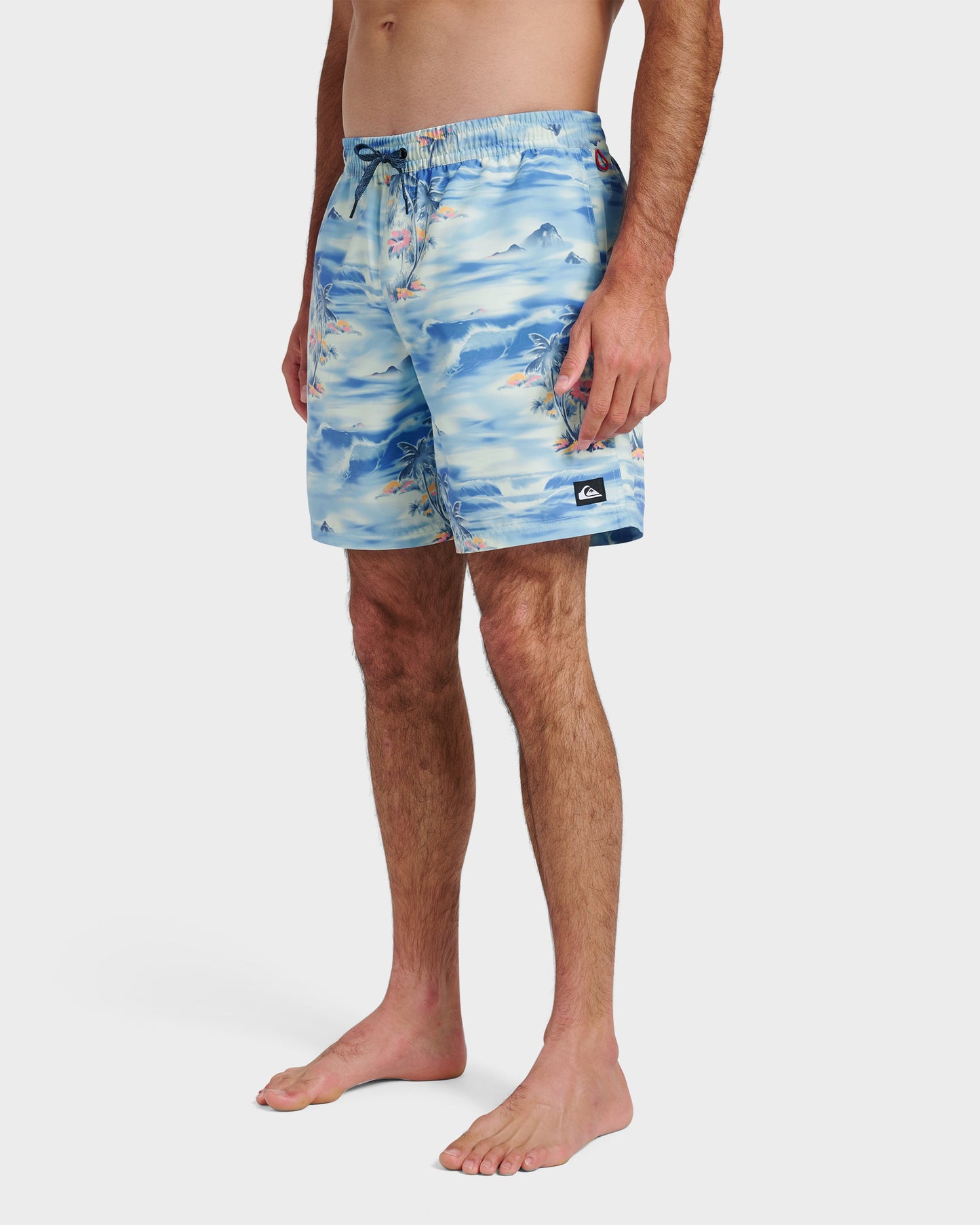 Everyday Tropical Surf 17" Swim Trunks - Total Eclipse Quick Silver Total Eclipse