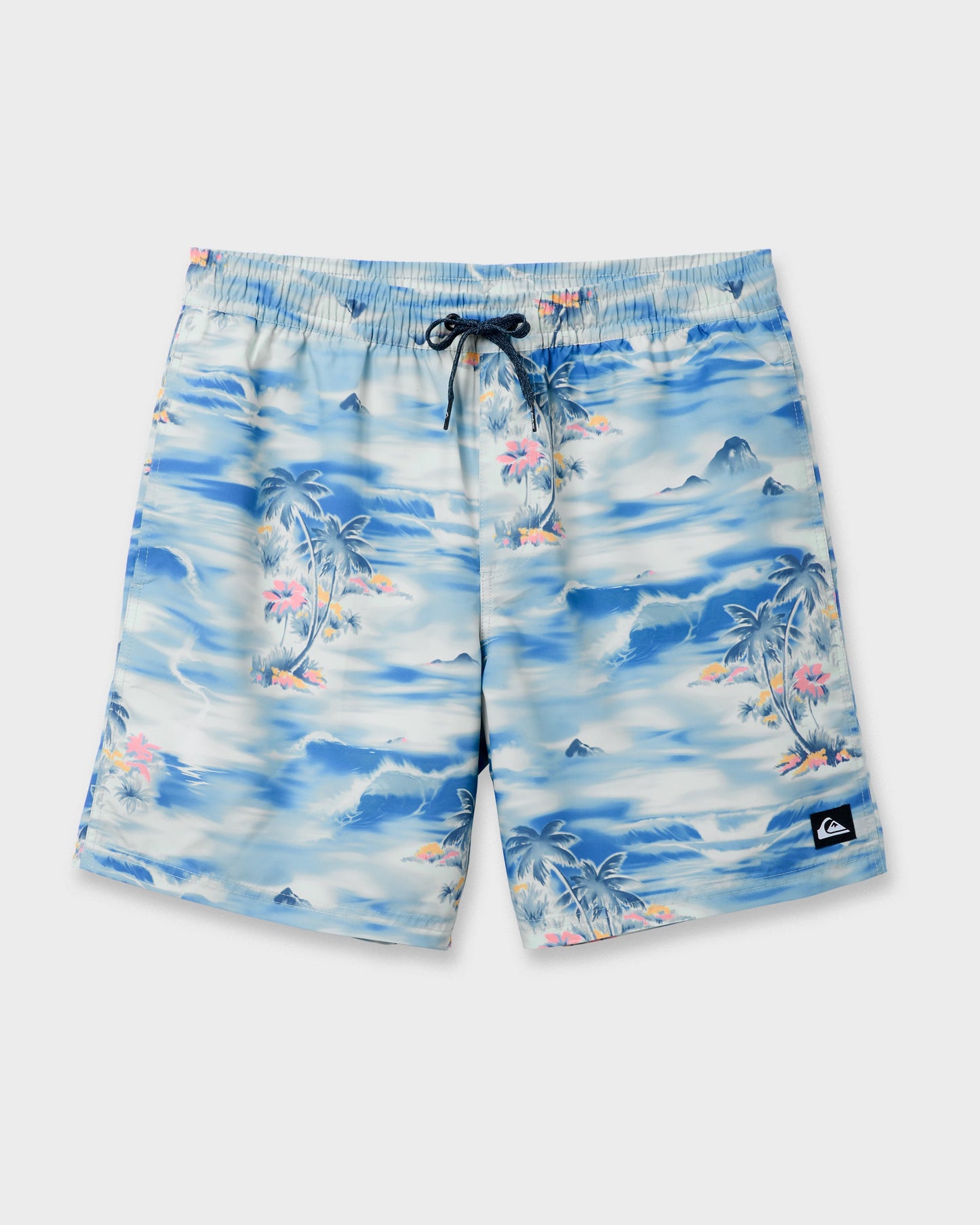 Everyday Tropical Surf 17" Swim Trunks - Total Eclipse Quick Silver Total Eclipse