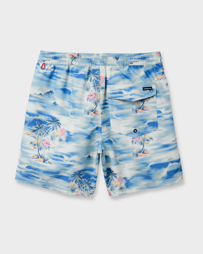 Everyday Tropical Surf 17" Swim Trunks - Total Eclipse Quick Silver Total Eclipse