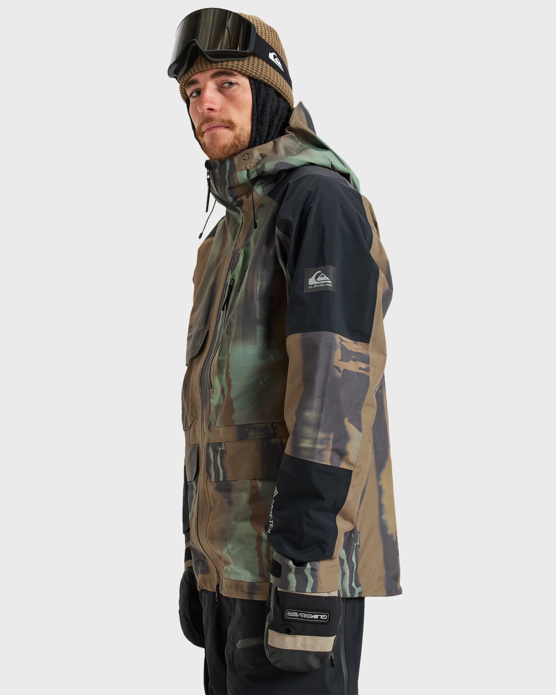 Highline Pro 3L GORE-TEX® Snow Jacket for Men Quick Silver Highline Pro 3L GORE-TEX® Snow Jacket for Men