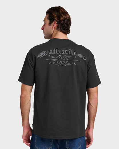 Stretch Tribal Mercury T-Shirt - Black Quick Silver Black