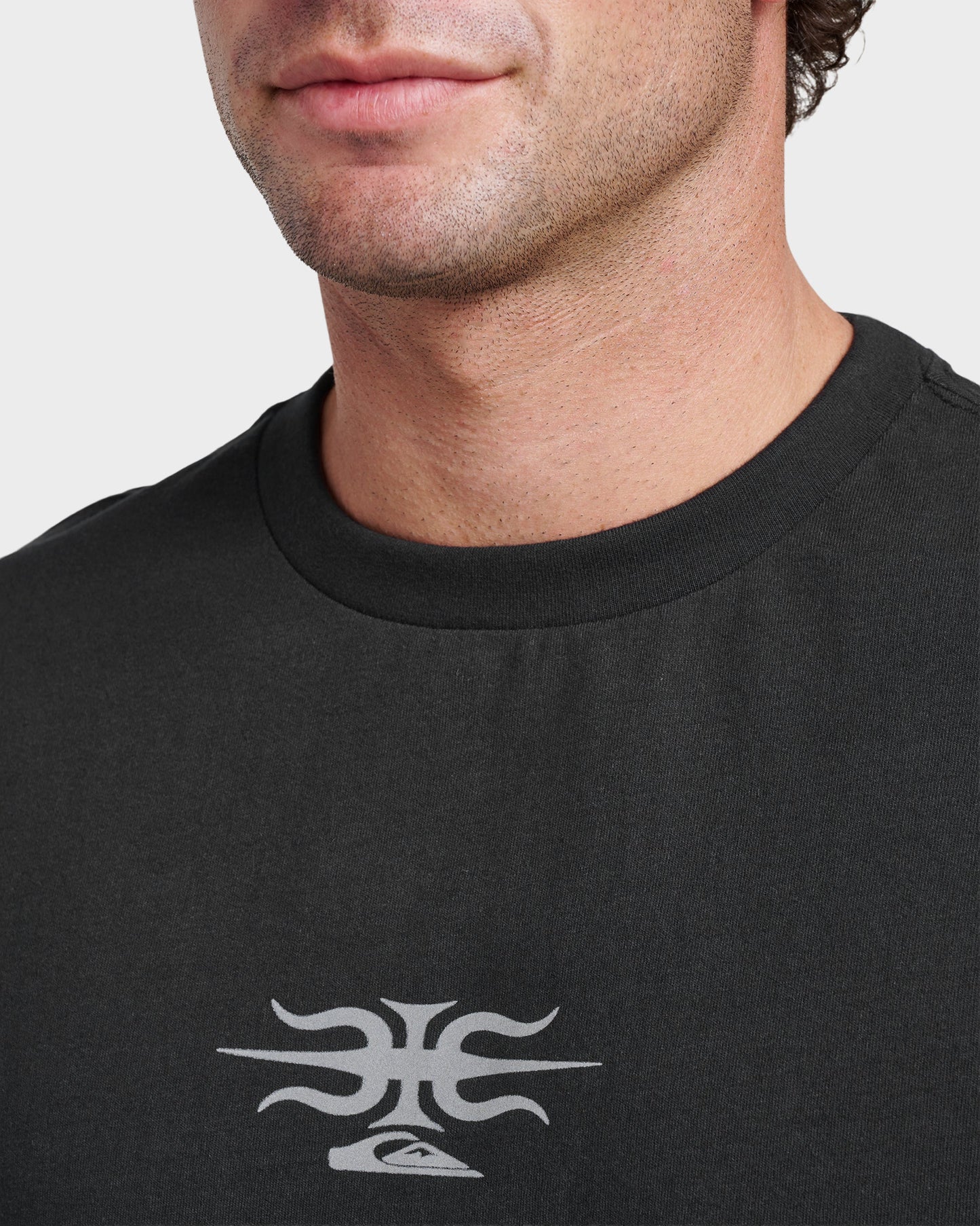 Stretch Tribal Mercury T-Shirt - Black Quick Silver Black