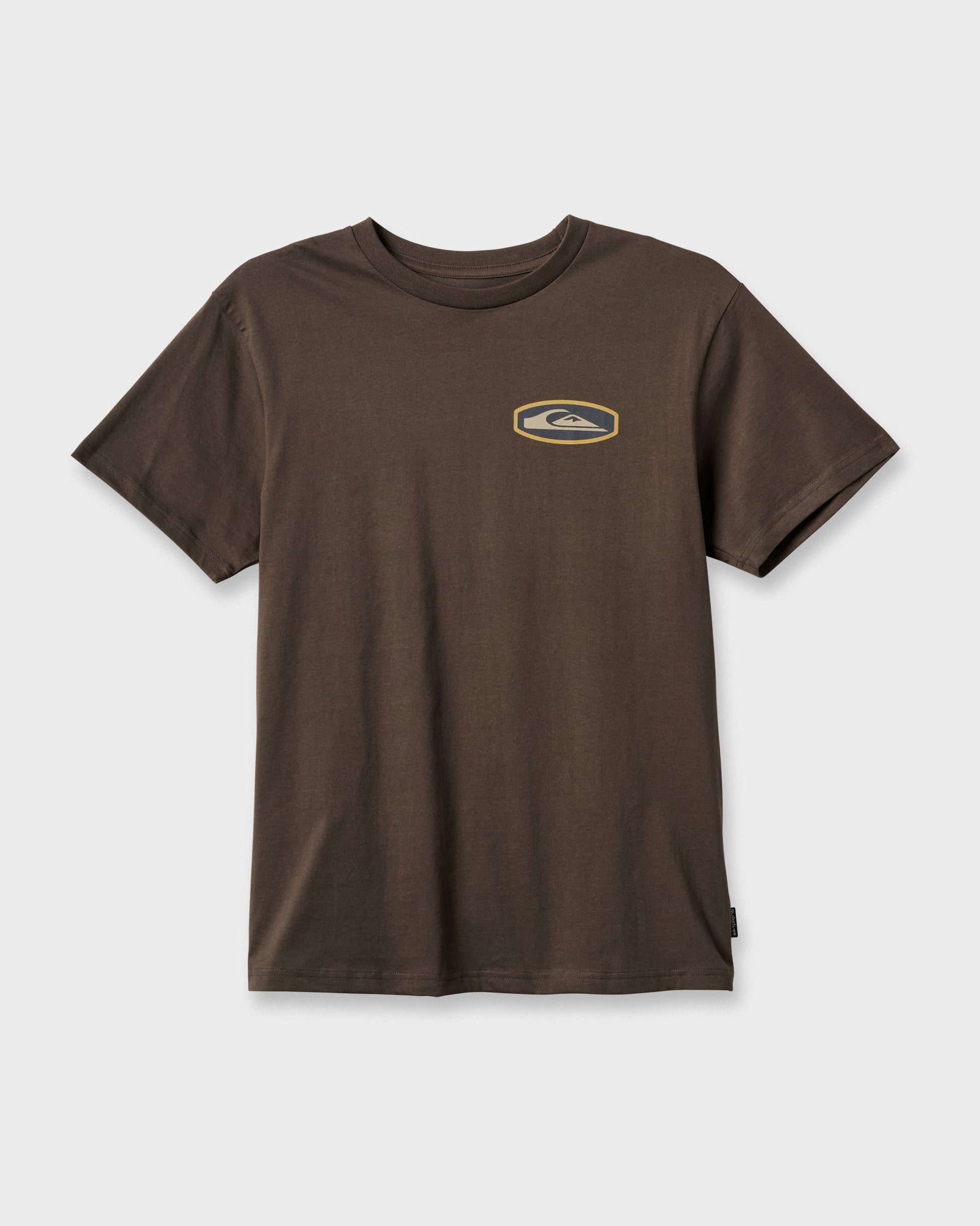 Stadium Emblem Classic T-shirt - Chocolate Brown Quick Silver Chocolate Brown