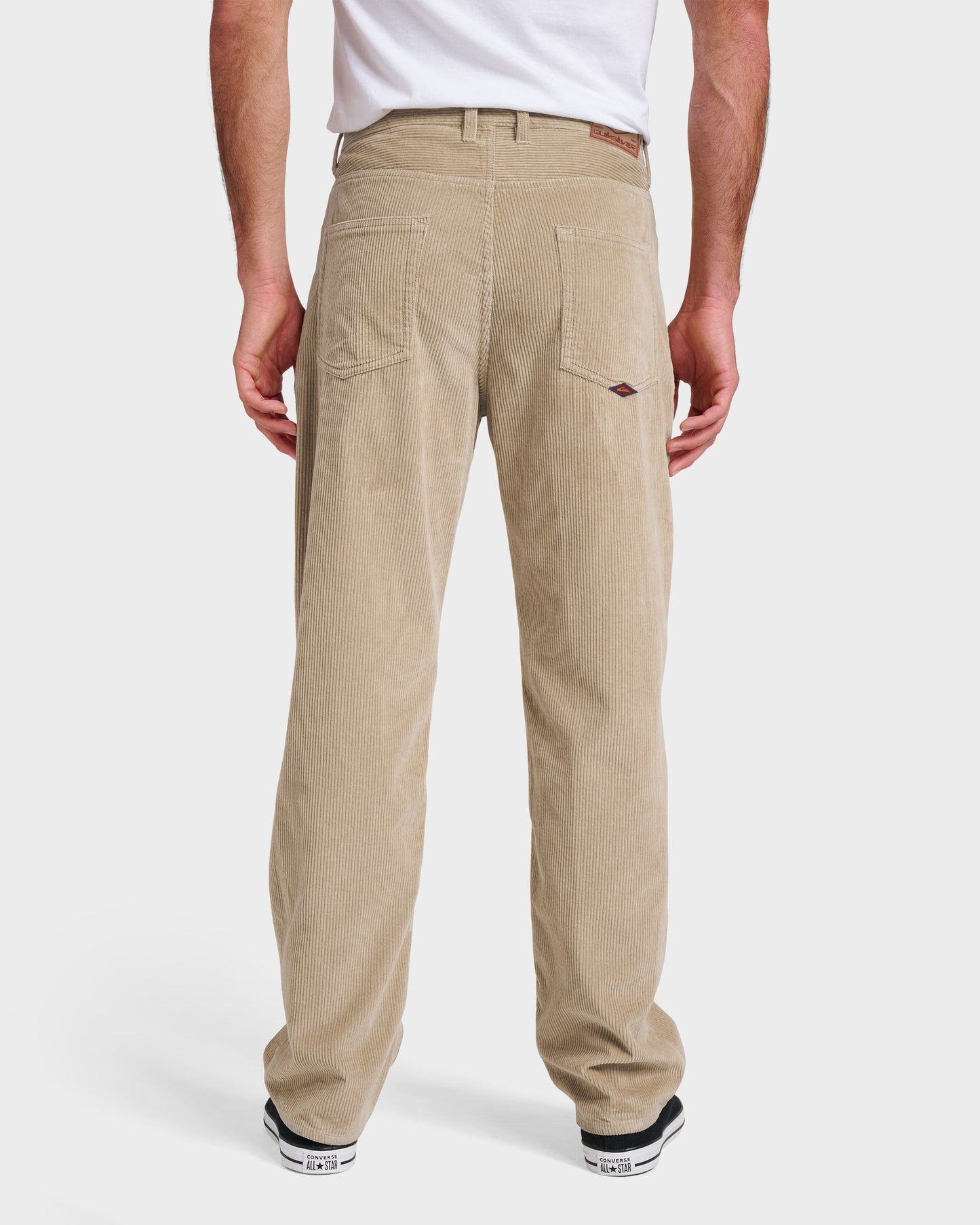 Landers Cord Pants - Twill Quick Silver Twill