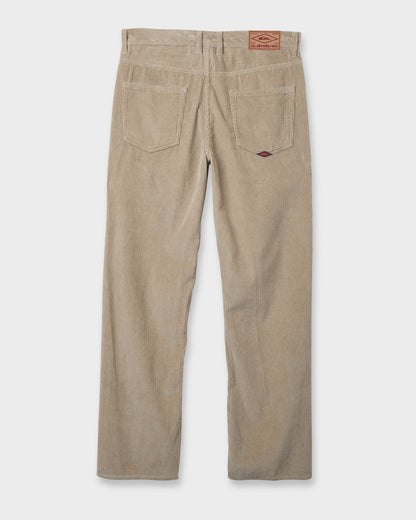 Landers Cord Pants - Twill Quick Silver Twill