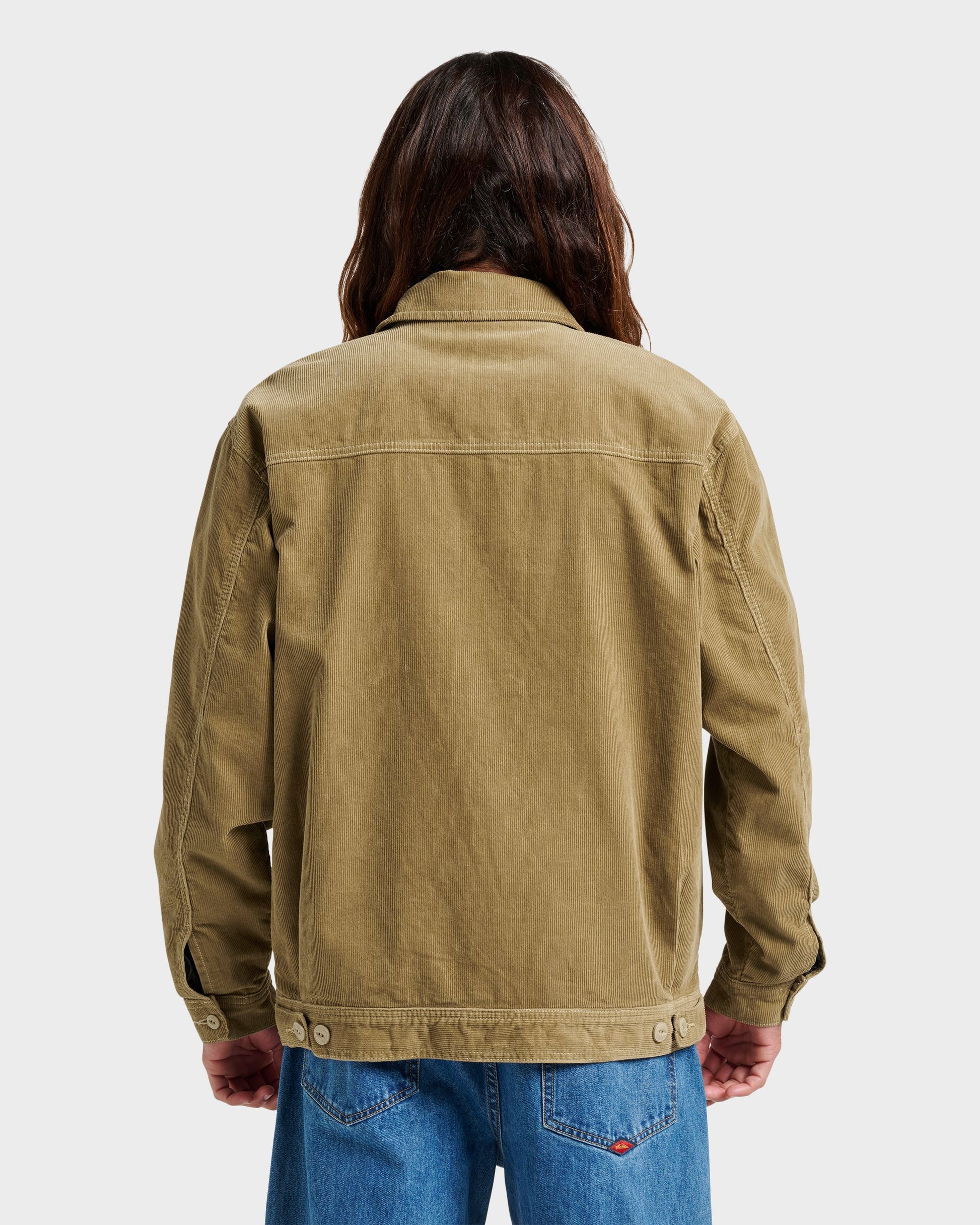Surf Harrington Cord Jacket - Twill Quick Silver Twill