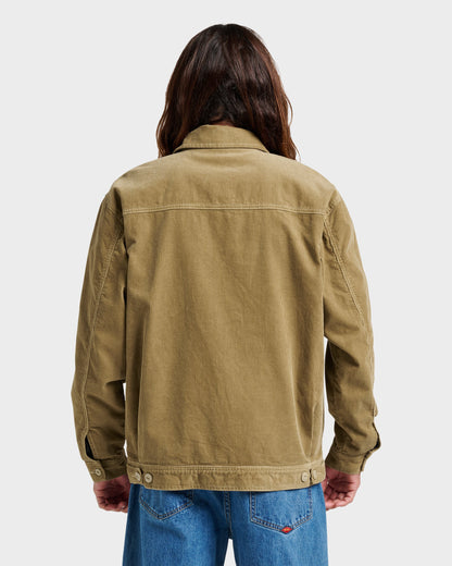 Surf Harrington Cord Jacket - Twill Quick Silver Twill