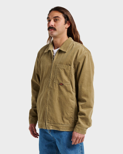 Surf Harrington Cord Jacket - Twill Quick Silver Twill