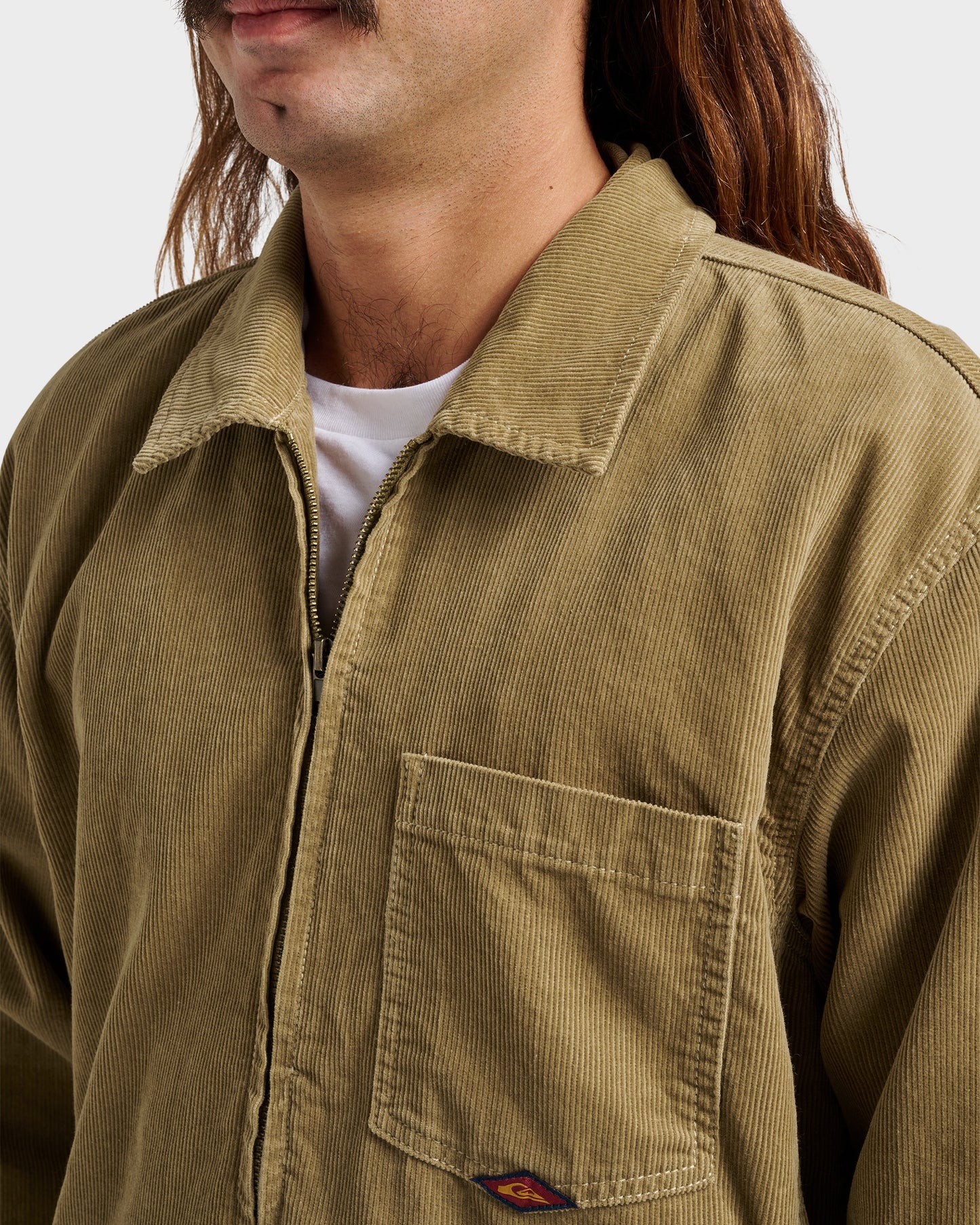 Surf Harrington Cord Jacket - Twill Quick Silver Twill