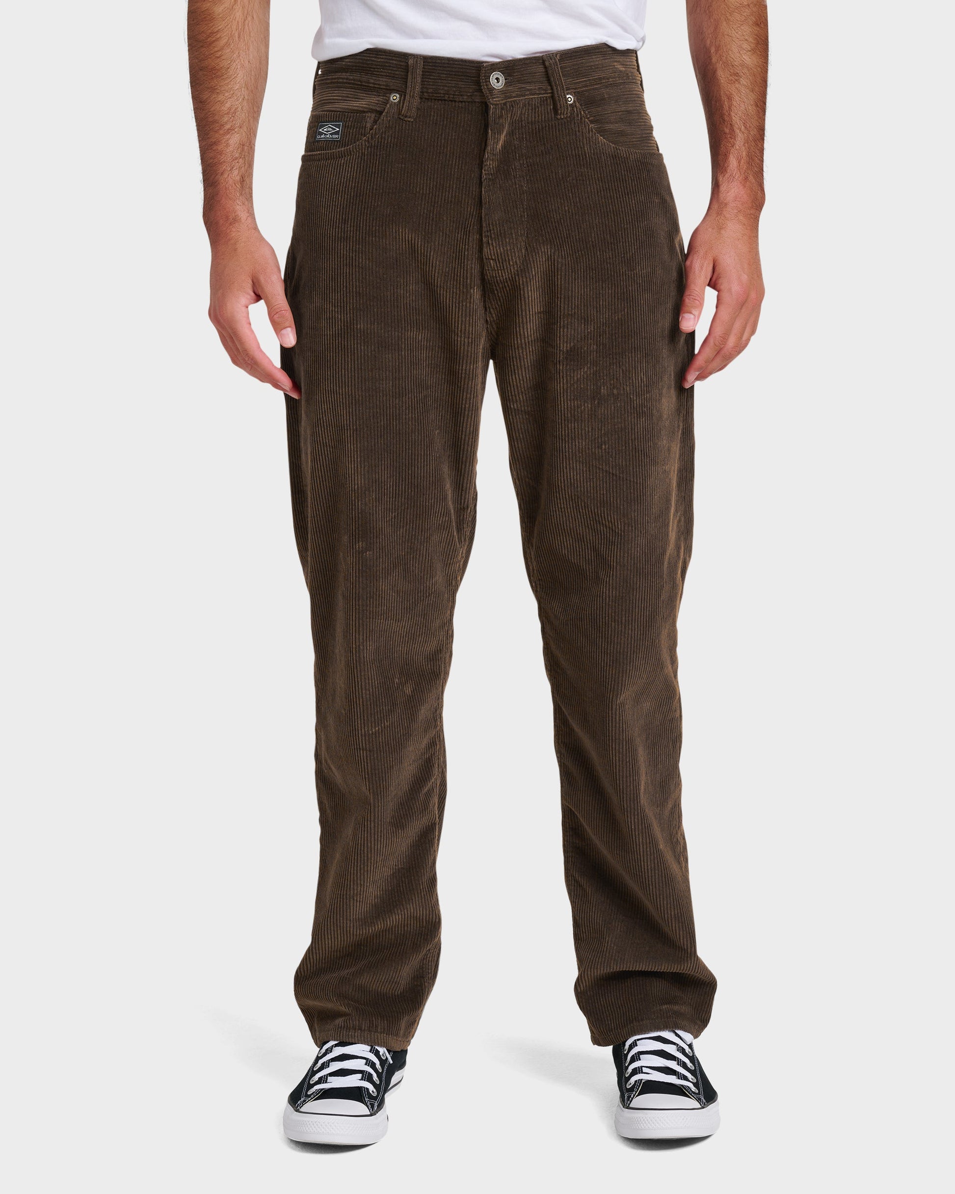 Landers Cord Pants - Chocolate Brown Quick Silver Chocolate Brown