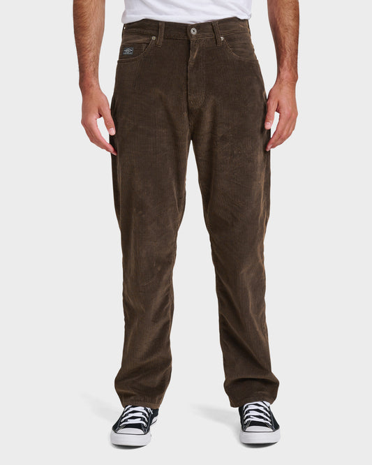 Landers Cord Pants - Chocolate Brown Quick Silver Chocolate Brown