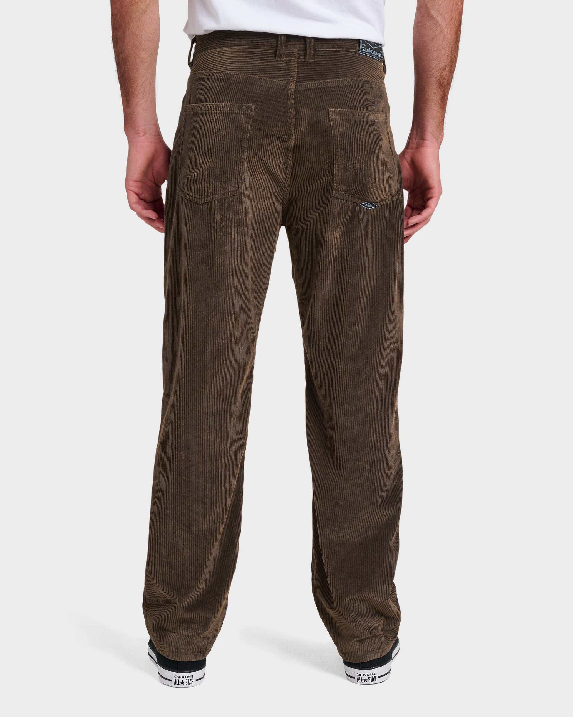Landers Cord Pants - Chocolate Brown Quick Silver Chocolate Brown