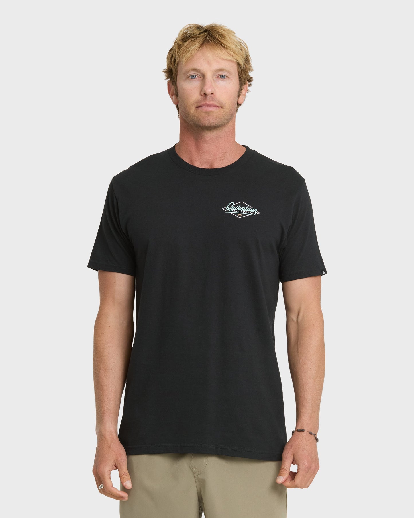 Cali Gold T-Shirt - Black Quick Silver Black
