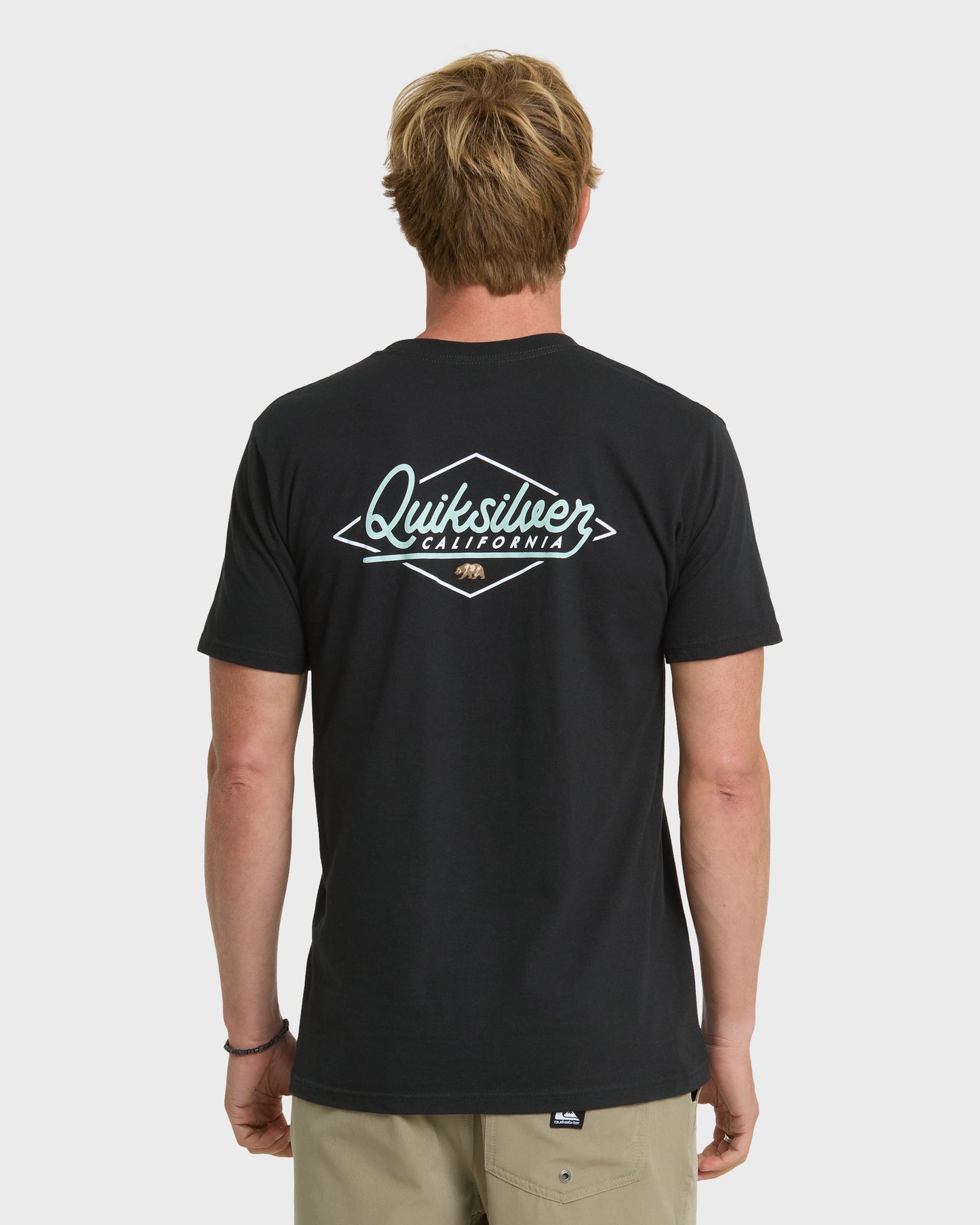Cali Gold T-Shirt - Black Quick Silver Black