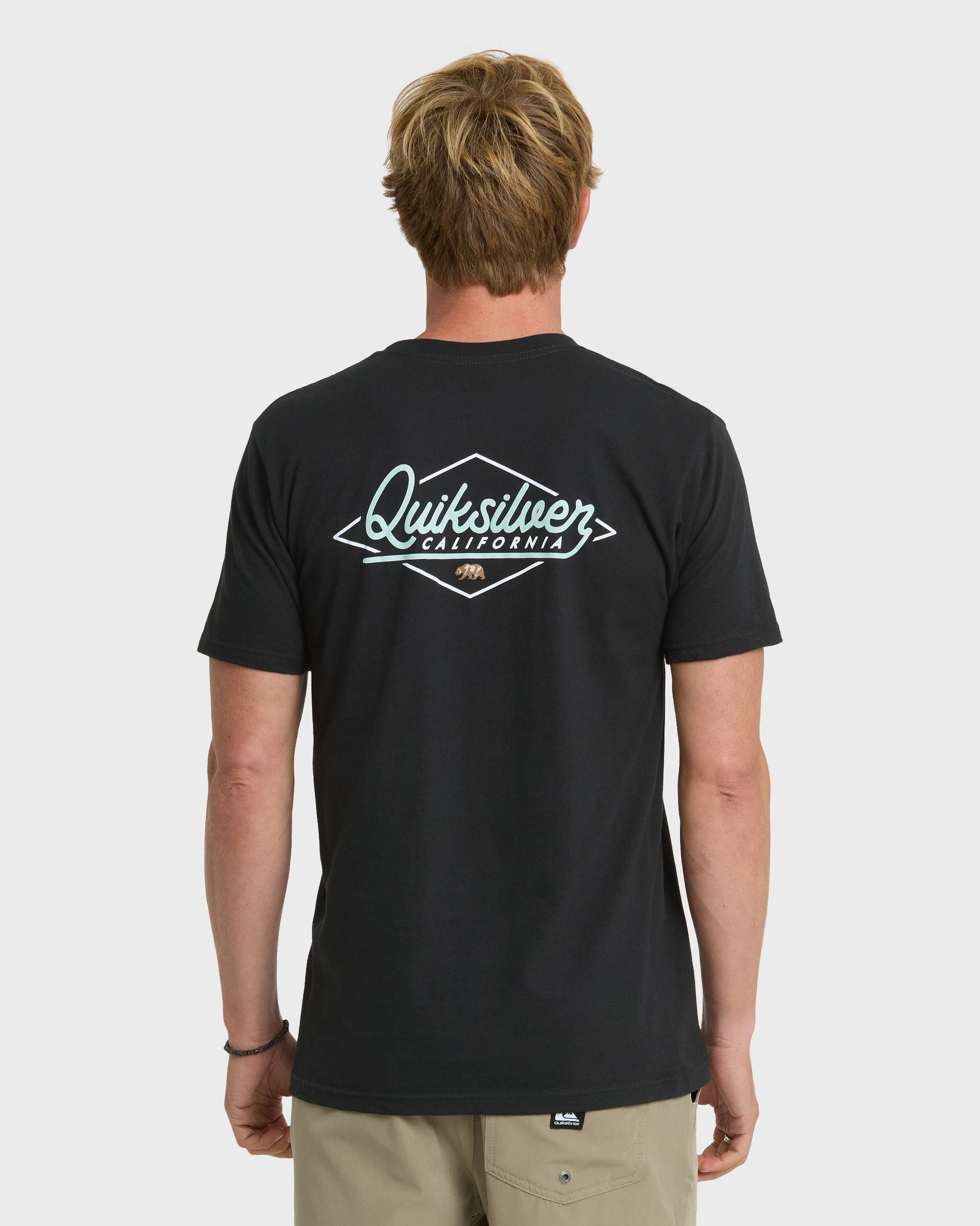 Cali Gold T-Shirt - Black Quick Silver Black